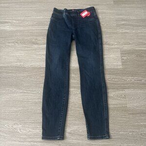 Spanx Shape EveryWear Ankle Skinny Jeans 20277R Size Small $128 NWT Indigo